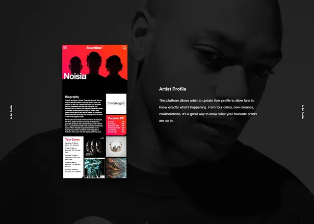 Portrait and Editorial Layout Design, minimal, editorial, dark