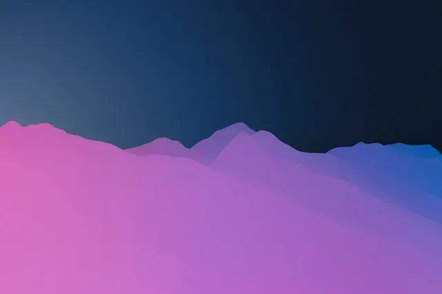 Abstract Gradient Landscape, gradient-heavy, abstract, vibrant