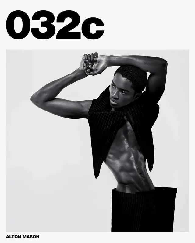 032c Editorial Layout, minimal, editorial, monochrome