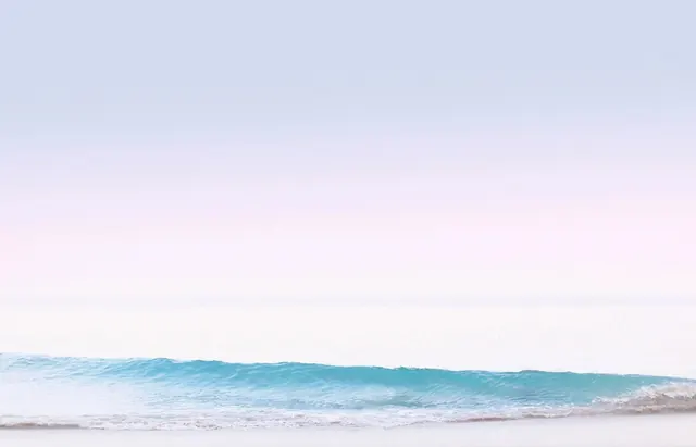 Ocean Horizon Abstract, minimal, photographic, light