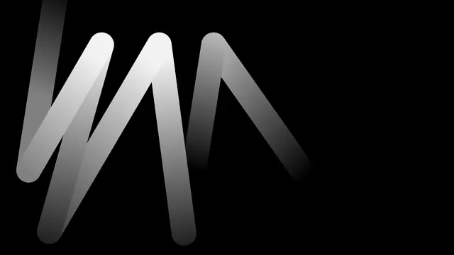 Abstract Geometric Line Art, minimal, monochrome, monochrome