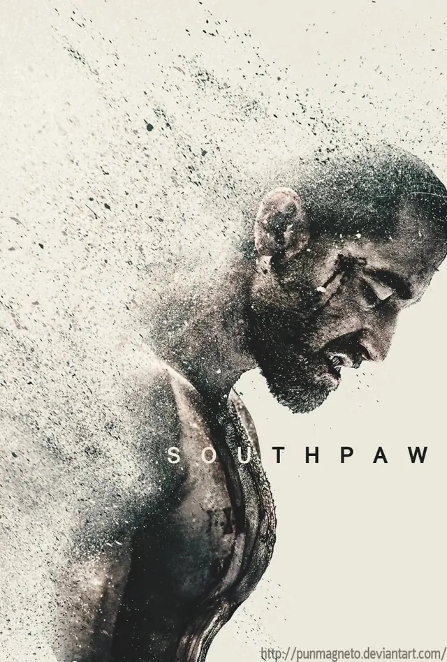 Southpaw Portrait Graphic, monochrome, photographic, monochrome