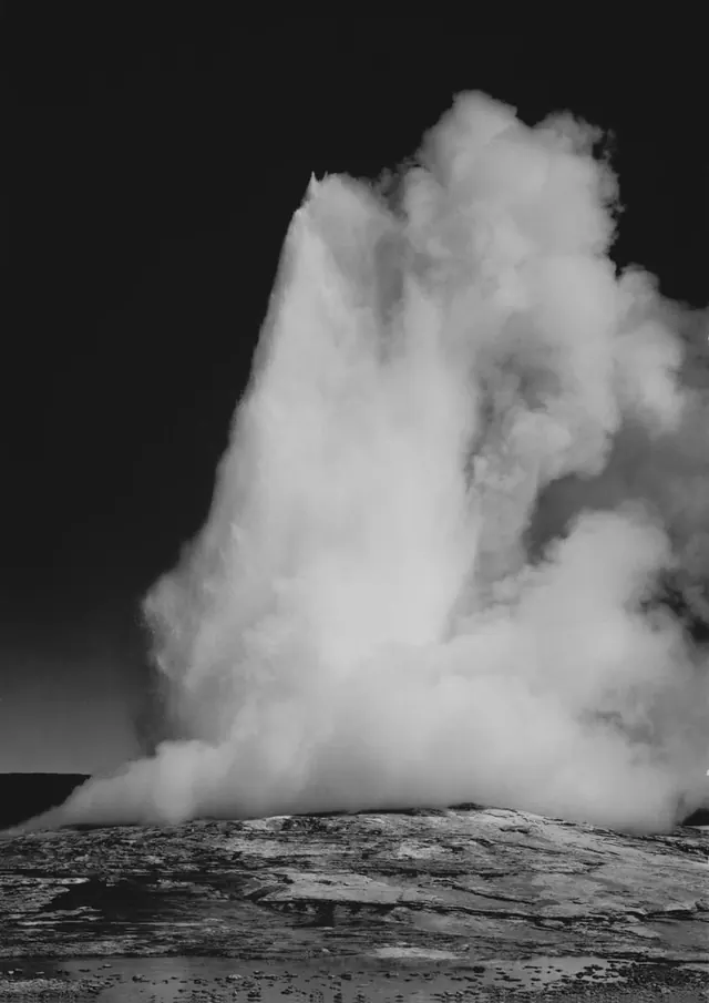 Monochrome Cloud and Landscape, monochrome, photographic, monochrome