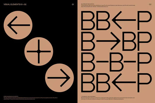 Geometric Navigation Identity System, minimal, swiss, monochrome