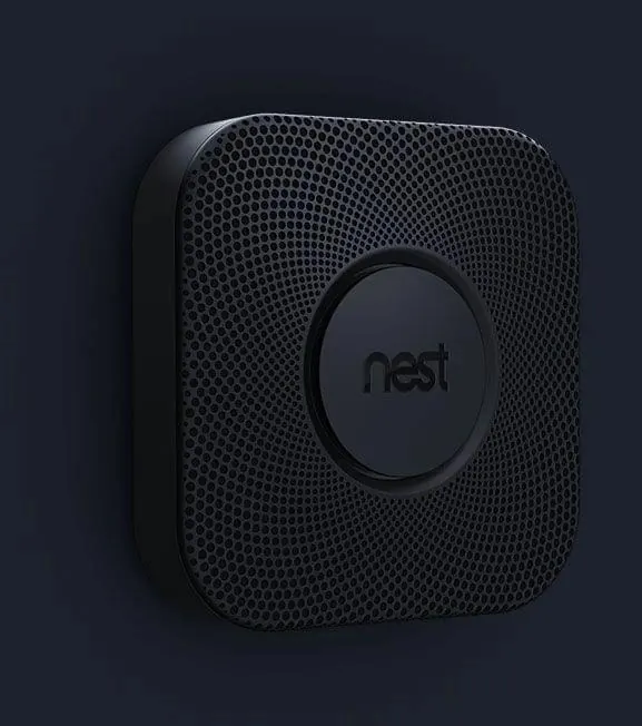 Nest Smart Speaker Mockup, minimal, corporate-clean, dark