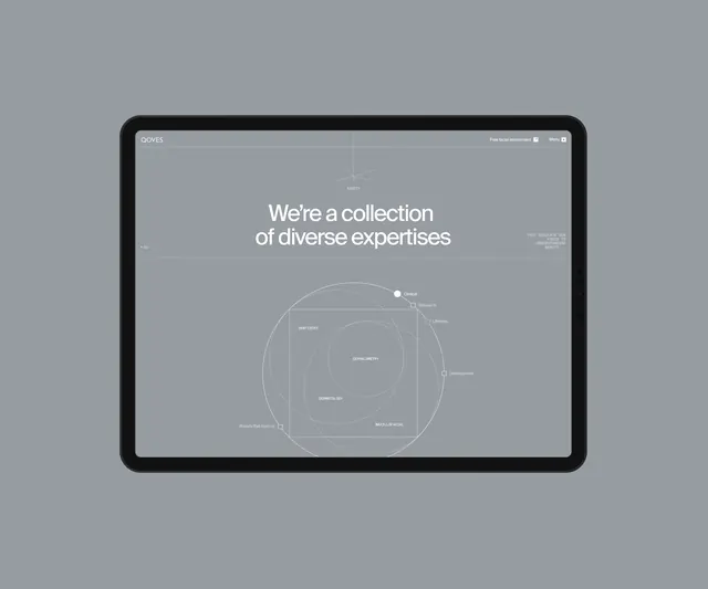 Minimalist UI Screen Mockup, minimal, dark-mode, dark
