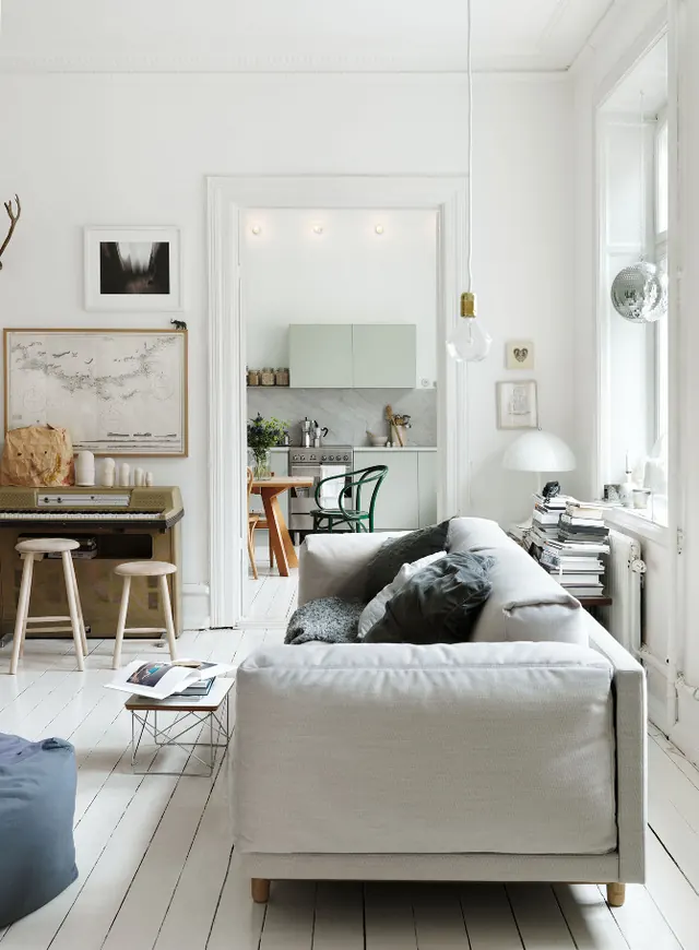 Minimalist Interior Design with Neutral Tones, minimal, photographic, light