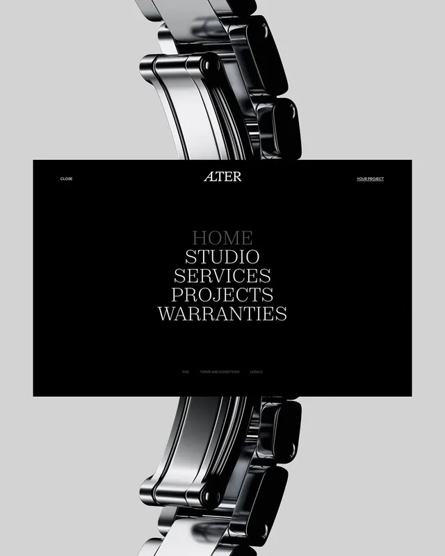 ATER Studio Identity Mockup, minimal, monochrome, monochrome