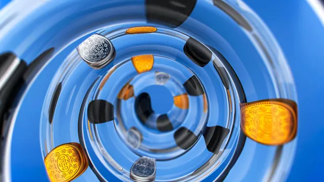 Abstract 3D Glassmorphism Sphere, glassmorphism, 3d-render, vibrant