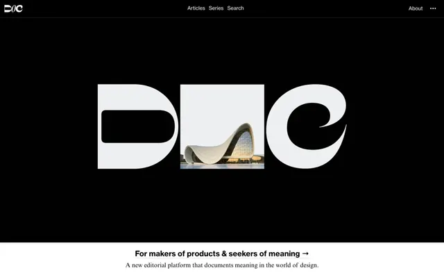 D.I.C. Brand Identity, minimal, swiss, high-contrast