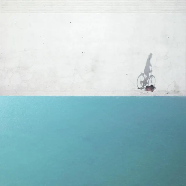 Abstract Minimalist Split Composition, minimal, abstract, light