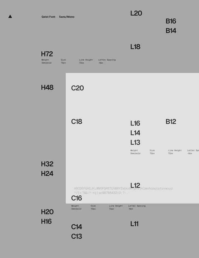 Typography and Layout Grid Reference, minimal, swiss, monochrome