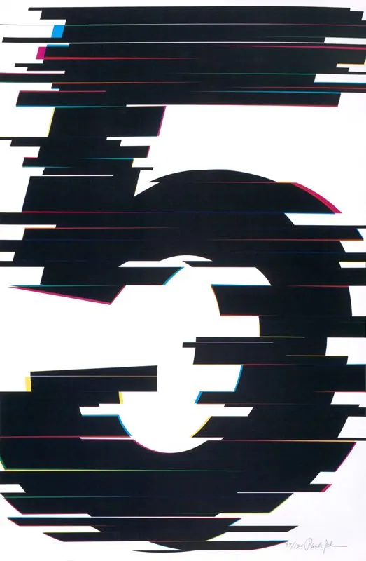 Glitch Effect Number 55, brutalist, neo-brutalist, high-contrast
