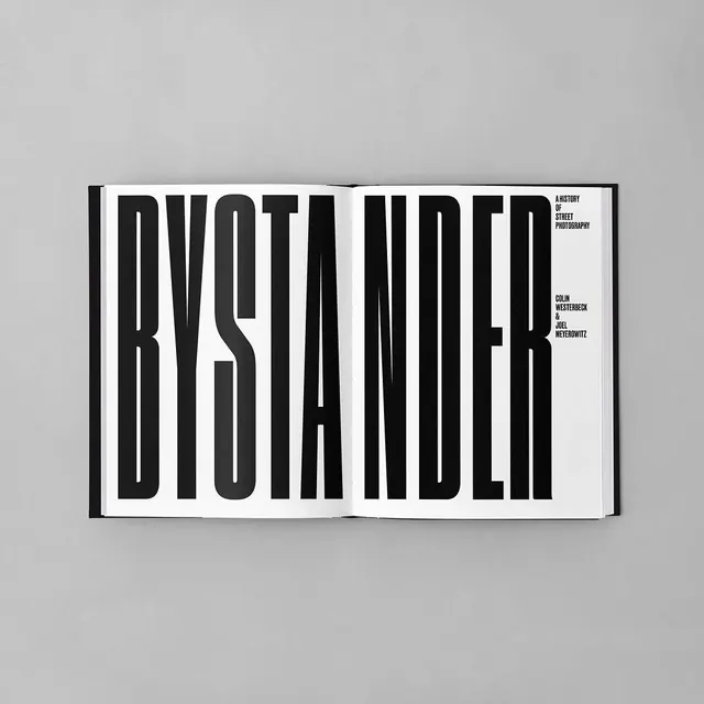 BYSTANDER Wordmark Design, minimal, swiss, monochrome