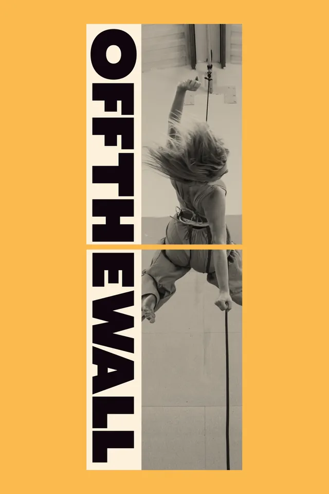 Off the Wall Collage Design, brutalist, neo-brutalist, high-contrast
