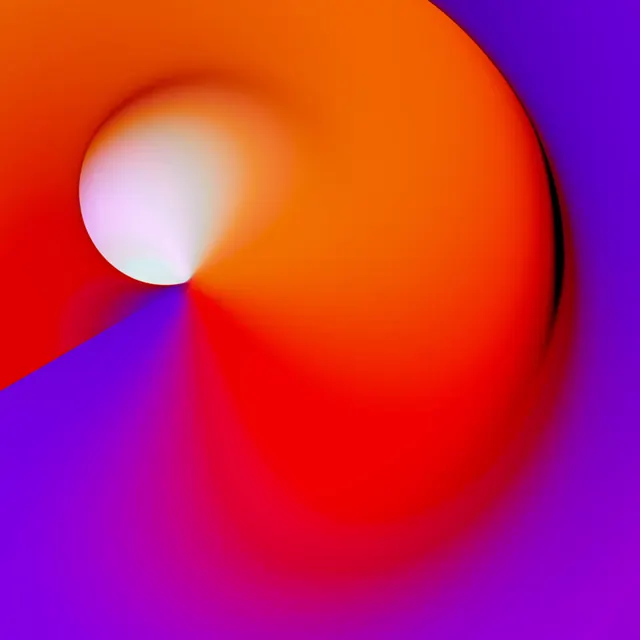 Abstract Gradient Sphere, gradient-heavy, abstract, vibrant