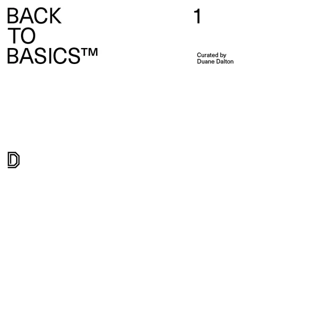 Back to Basics 1, minimal, swiss, monochrome
