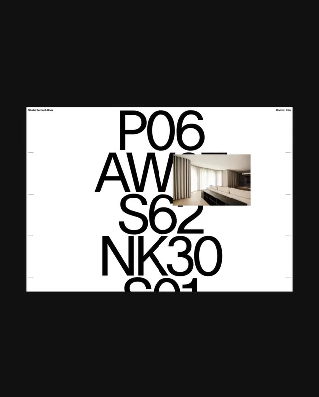 Typography and Architectural Collage, minimal, swiss, high-contrast