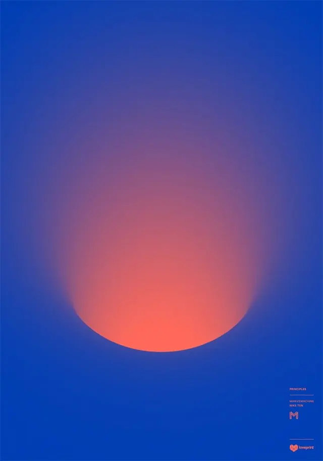 Gradient Sphere Graphic, minimal, gradient-heavy, vibrant