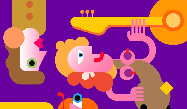 Playful Character Illustration, playful, illustrated, vibrant
