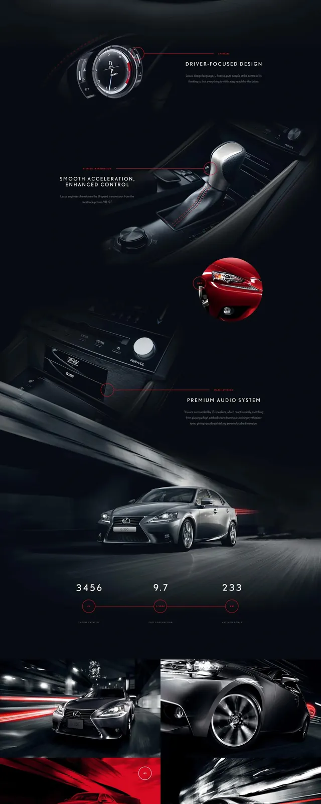 Automotive Branding and Identity System, luxury, dark-mode, dark