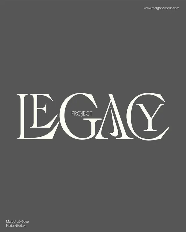 Legacy Project Wordmark, minimal, monochrome, monochrome