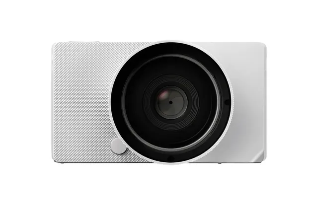 Camera Lens Mockup, minimal, technical, monochrome