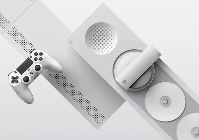 Abstract Geometric Hardware Mockup, minimal, geometric, monochrome