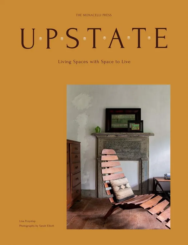 Upstate Magazine Cover Design, editorial, minimal, warm