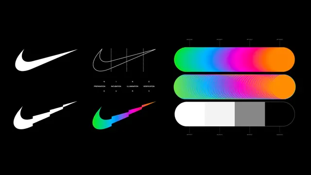 Logo and Brand Identity Elements, minimal, corporate-clean, dark