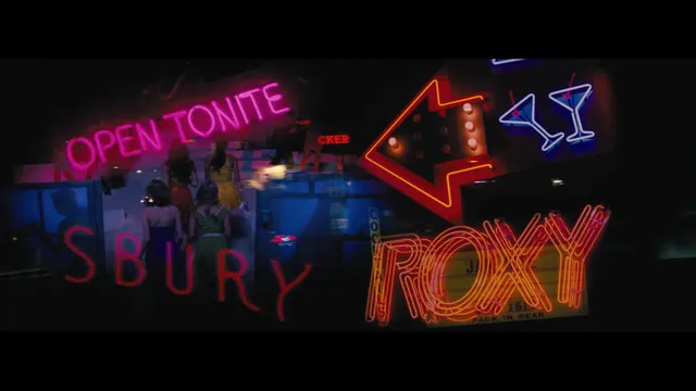 Neon Nightclub Event Graphic, dark-mode, maximalist, dark