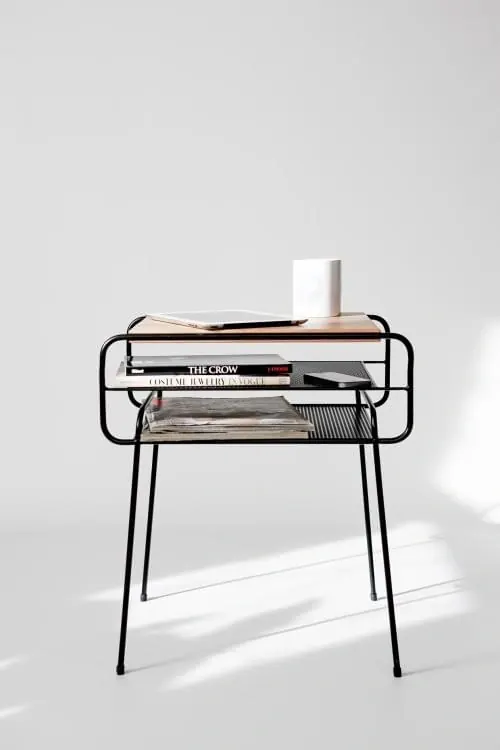 Minimalist Furniture Mockup, minimal, photographic, monochrome