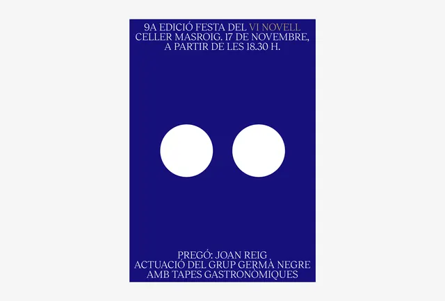 Minimalist Blue Poster Design, minimal, swiss, dark