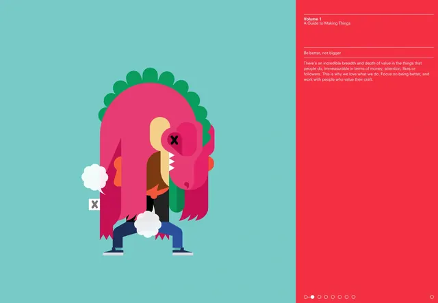 Abstract Geometric Illustration, flat, playful, vibrant