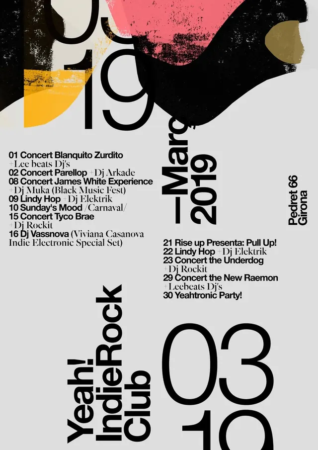 Abstract Collage Poster, brutalist, neo-brutalist, high-contrast