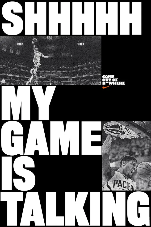 Sports Media Collage Design, brutalist, maximalist, monochrome