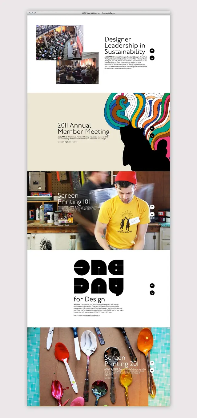 Design Agency Portfolio Layout, editorial, minimal, high-contrast
