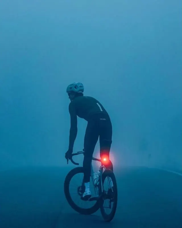 Underwater Cyclist, photographic, abstract, cool