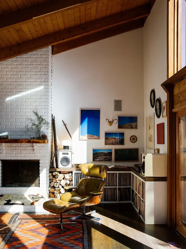 Modern Interior Design with Eclectic Decor, organic, photographic, warm
