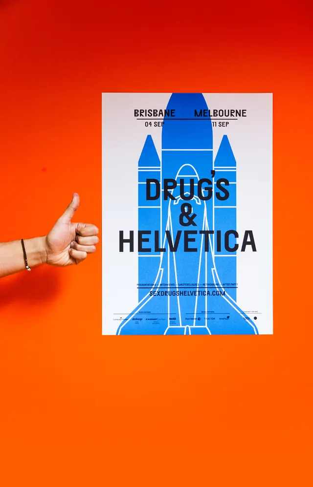 Helvetica Type Specimen, swiss, minimal, vibrant