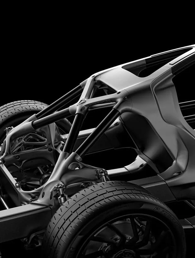 Monochrome Off-Road Vehicle Render, minimal, monochrome, monochrome
