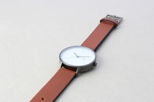 Minimalist Analog Watch Mockup, minimal, luxury, warm
