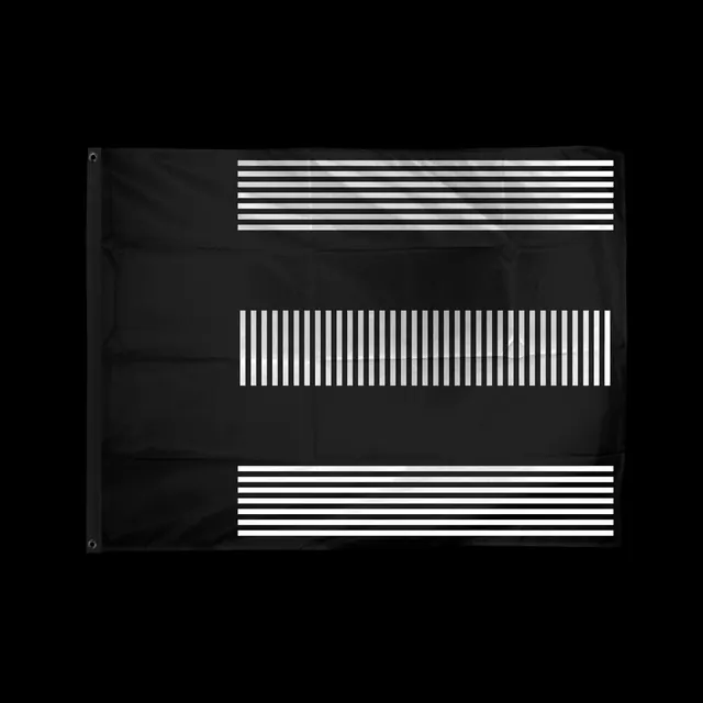 Abstract Geometric Line Pattern, minimal, swiss, dark
