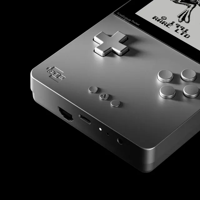 3D Render of a Gaming Console, minimal, technical, monochrome