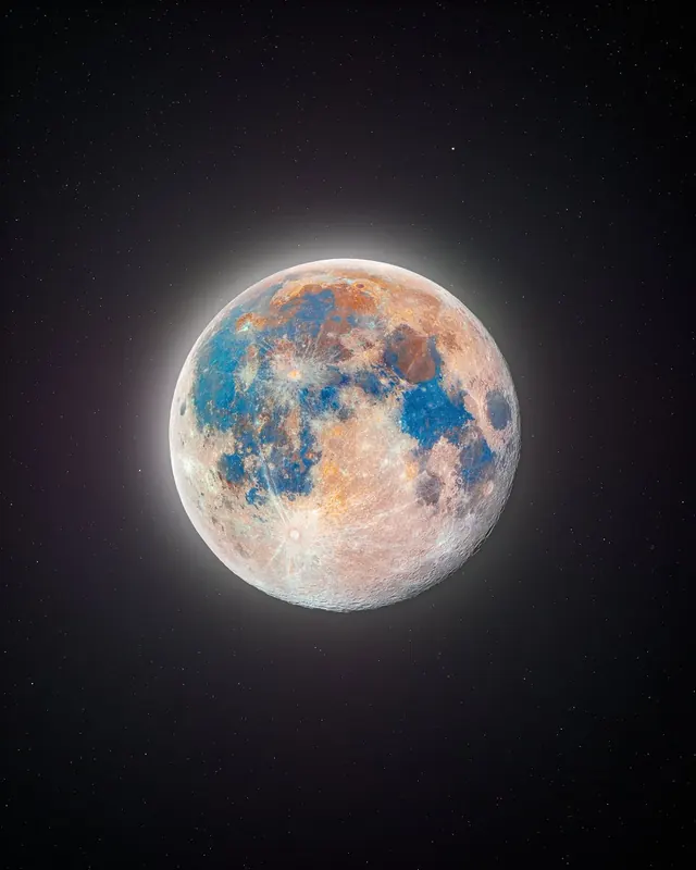 Moon Surface Illustration, organic, illustrated, dark