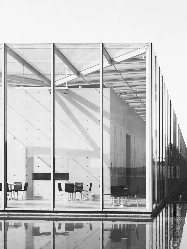 Modern Architectural Interior, minimal, monochrome, monochrome