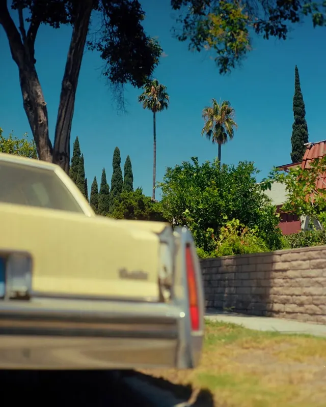 Vintage Pickup Truck in Sunny California Landscape, photographic, retro, vibrant