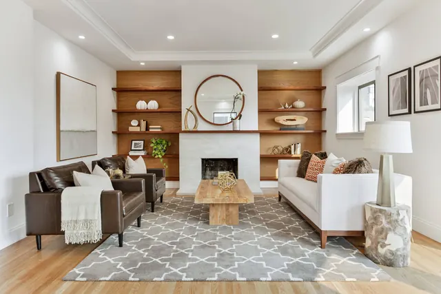 Modern Living Room Interior Design, minimal, luxury, warm
