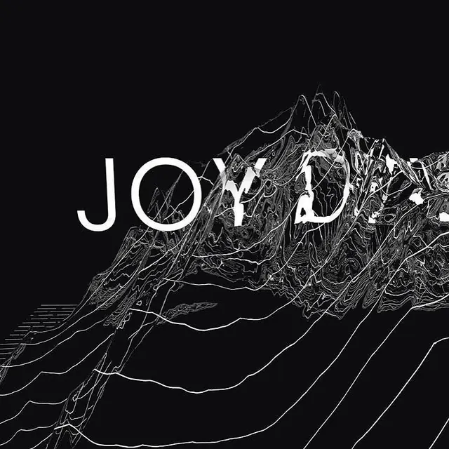 JOY D. Line Art Wordmark, minimal, technical, dark