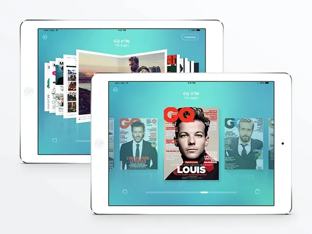 Music Streaming App UI Mockup, minimal, corporate-clean, light